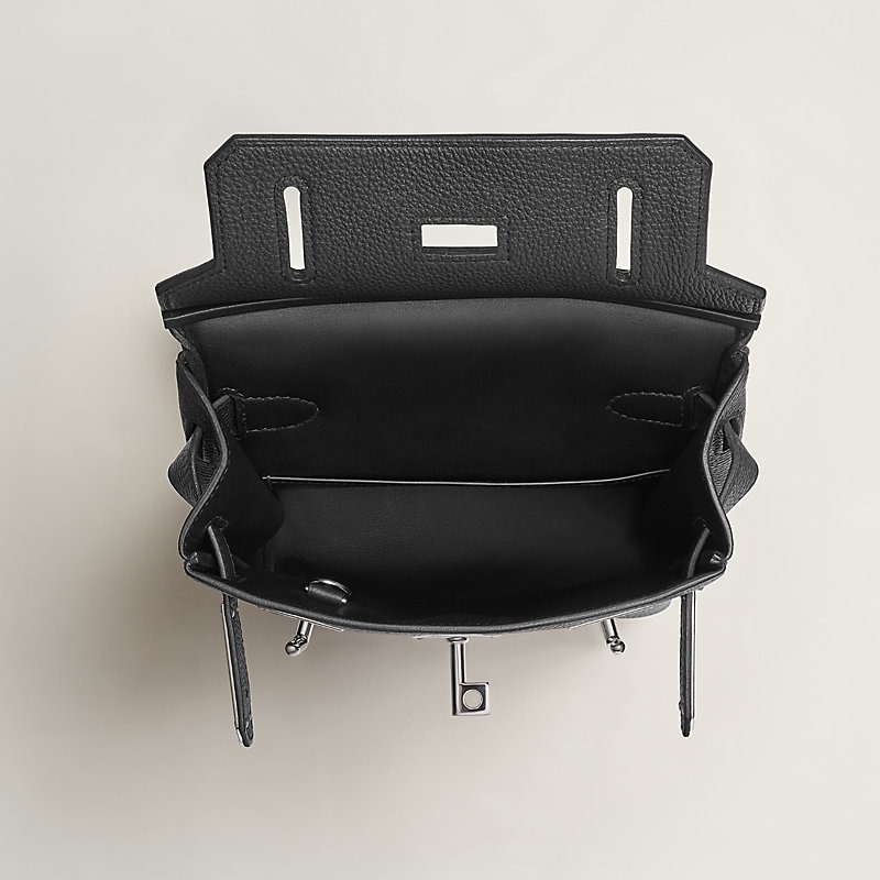 [True-to-ORIGINAL] H**me5 Hac A Dos PM Backpack Noir For Men 7.1in/18cm H083589CK89