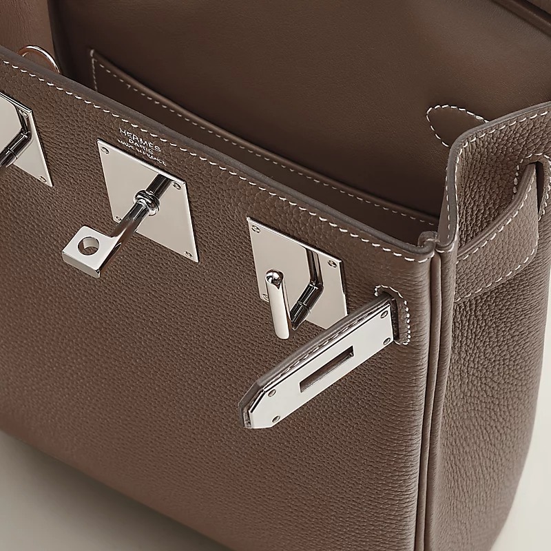 [True-to-ORIGINAL] H**me5 Hac A Dos PM Backpack Étoupe For Men 7.1in/18cm H083589CK18