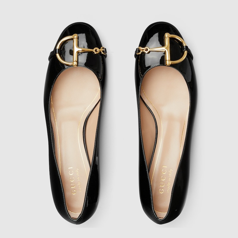 Gvc*1 Ballet Flat With Half Horsebit Black For Women 849652 BNC00 1000