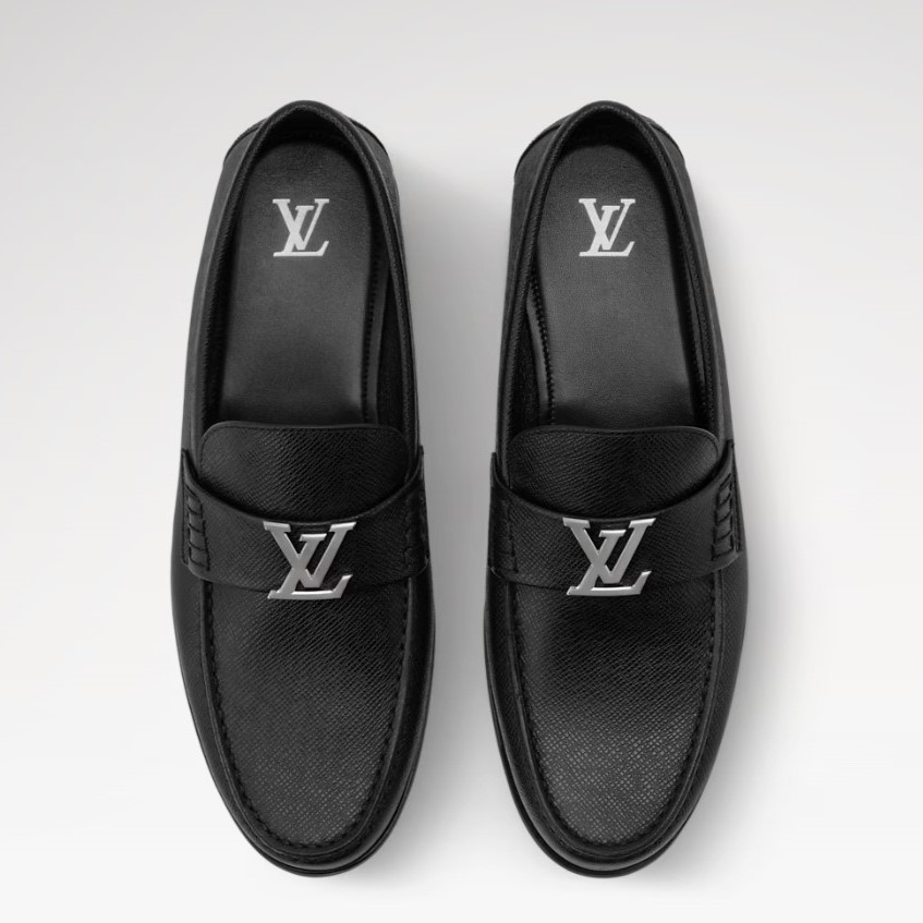 L0vis Vvtt0n Major Loafer Black For Men 1AIYW0
