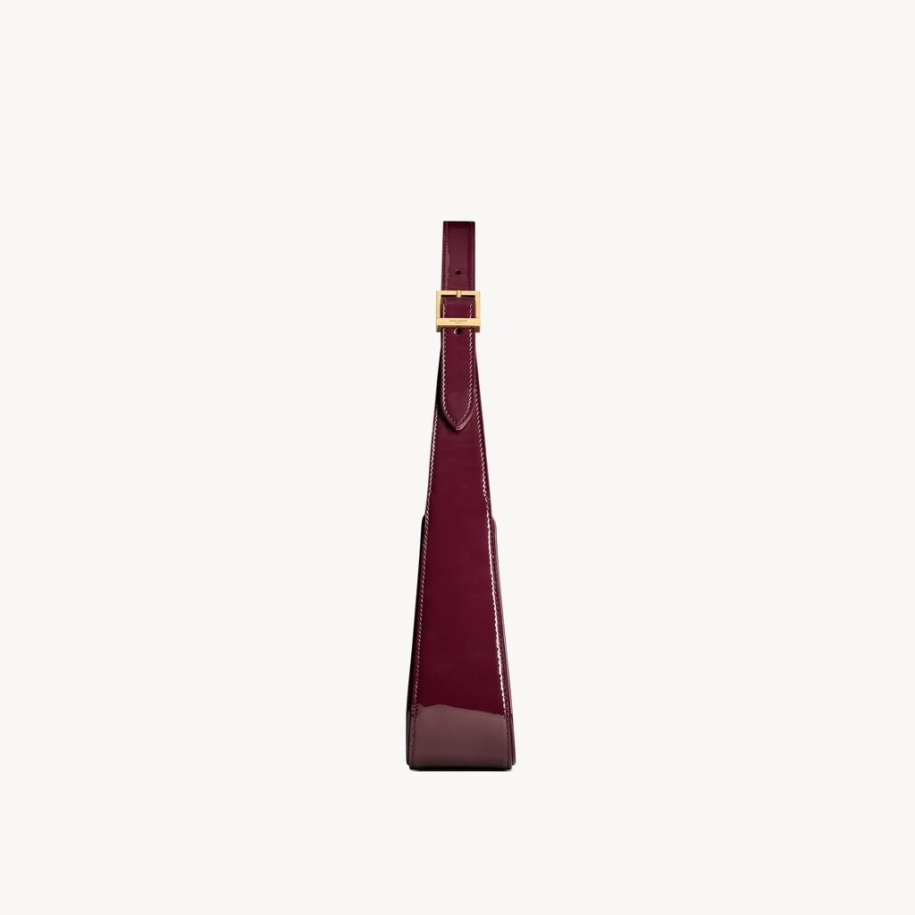 [True-to-ORIGINAL] Sa1nt Lau*nt Le 5 À 7 Dark Red Wine For Women 23cm/9in 657228B870W6413