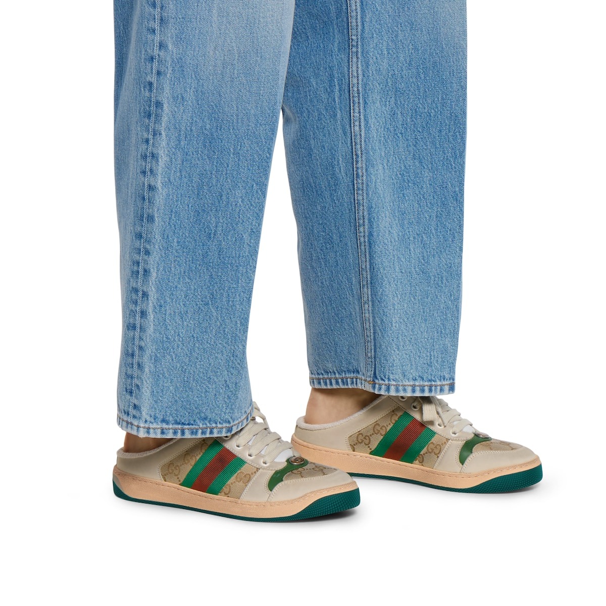 Gvc*1 Screener Mule Beige For Women 836063 FAEPQ 9641