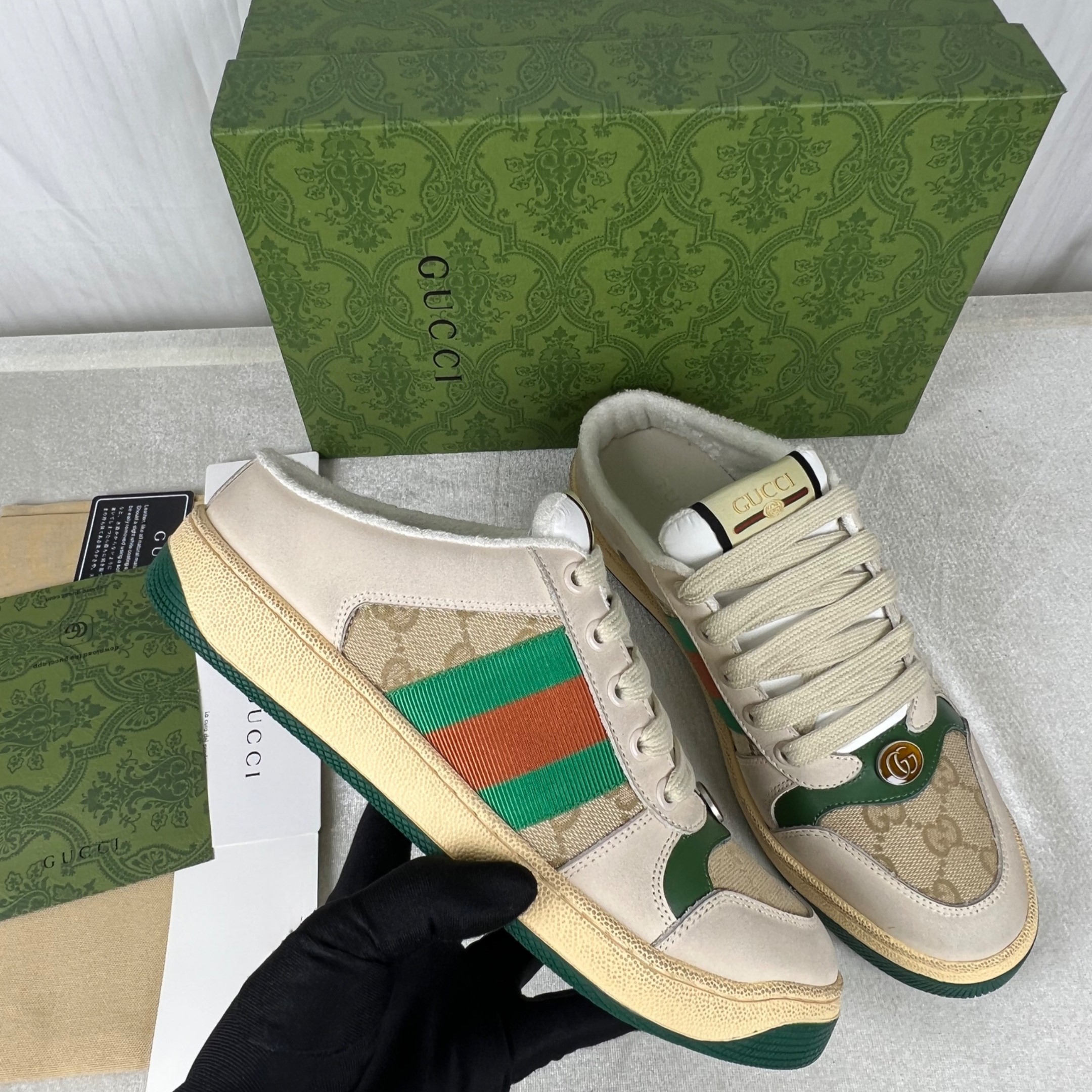 Gvc*1 Screener Mule Beige For Women 836063 FAEPQ 9641