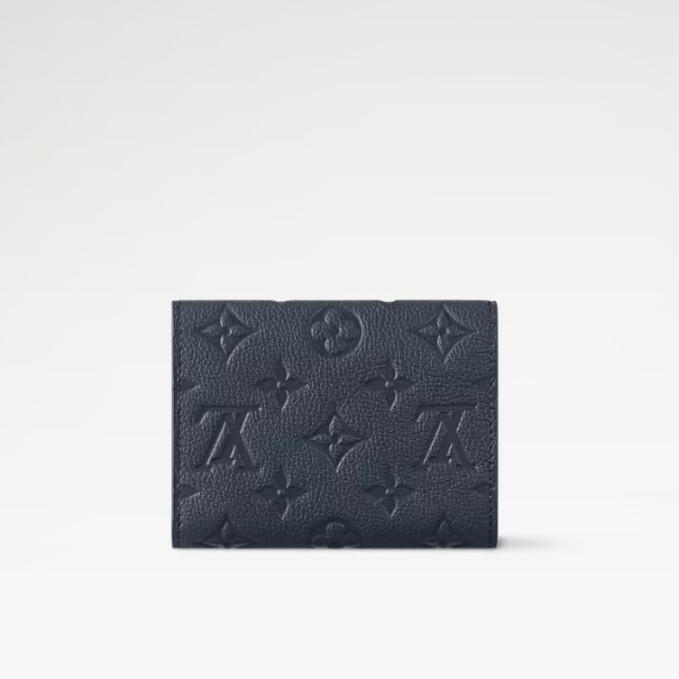 L0vis Vvtt0n Victorine Wallet Navy For Women 4.7in/12cm M83590