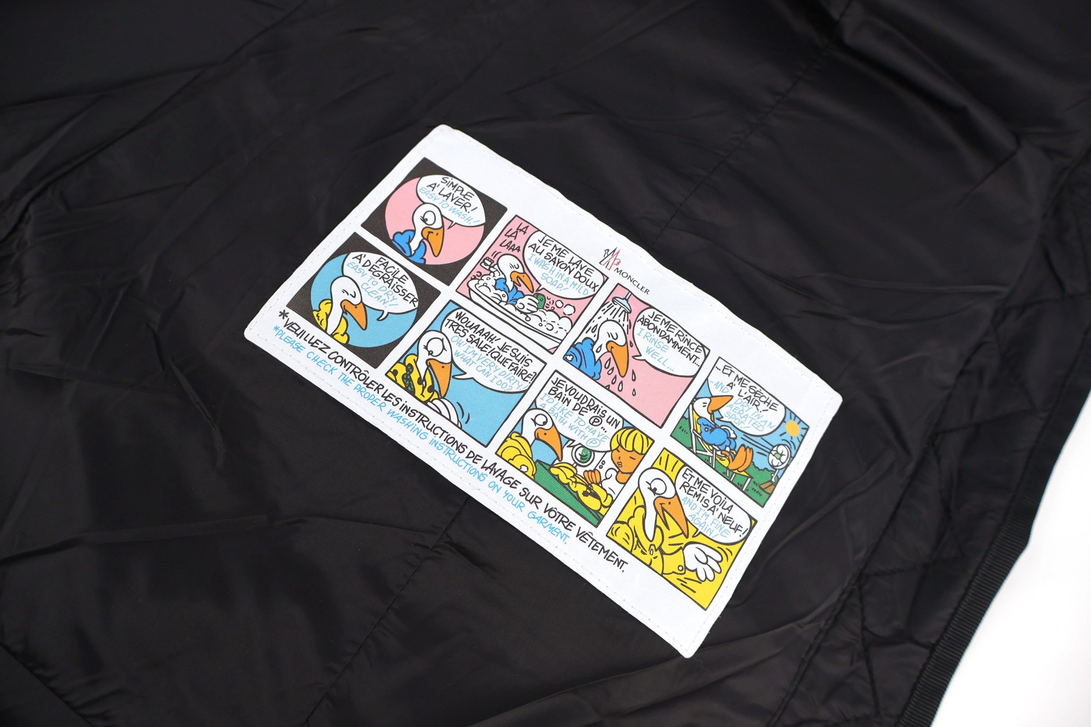 Moncler Boed Hooded Shearling-Trimmed Short Down Jacket Black For Women