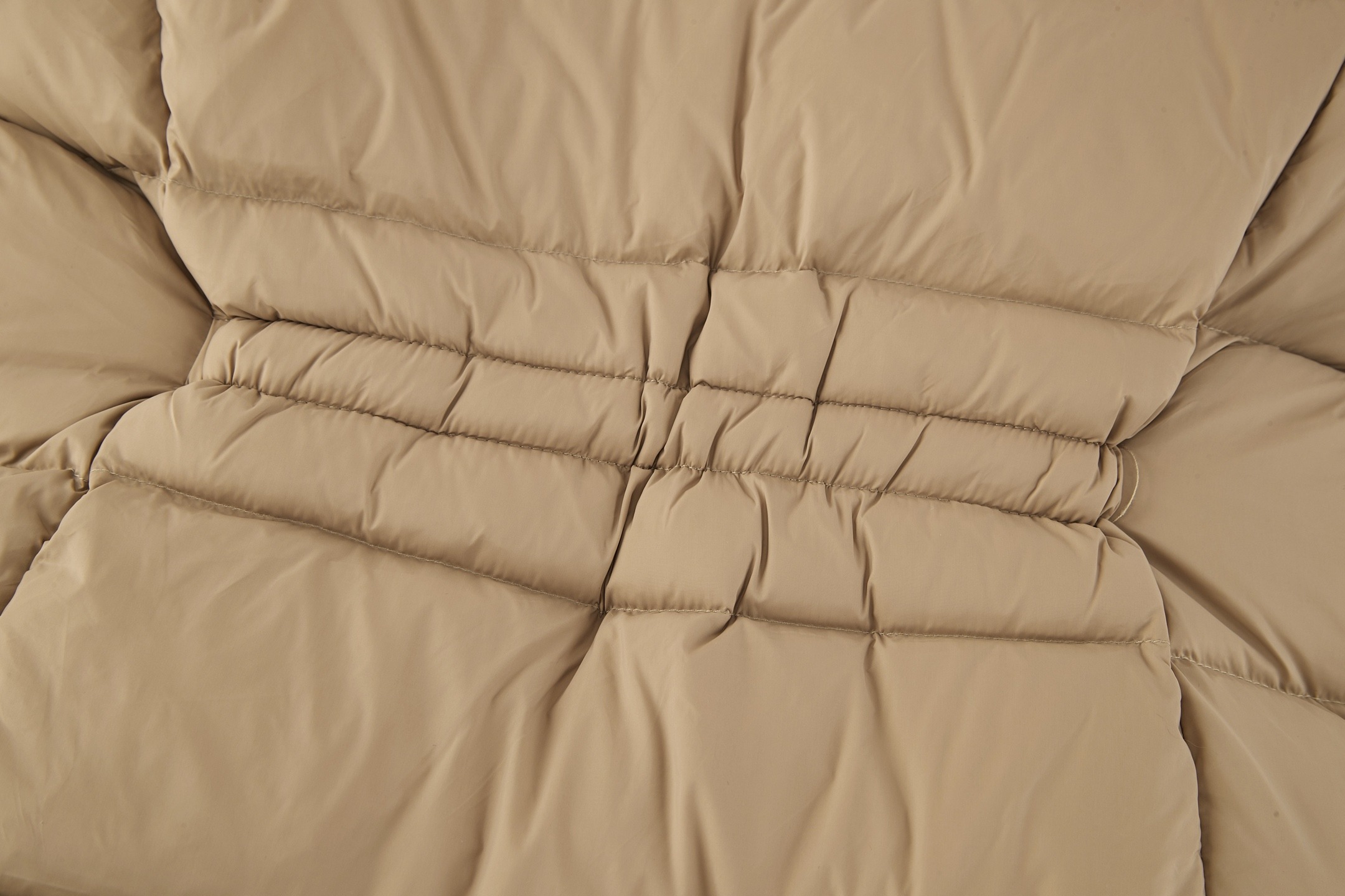 Moncler Boed Hooded Shearling-Trimmed Short Down Jacket Beige For Women