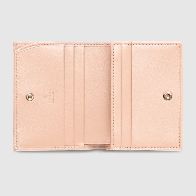 Gvc*1 Marmont Small Wallet Pale Pink For Women 4.5in/11cm 466492 AAET8 6823