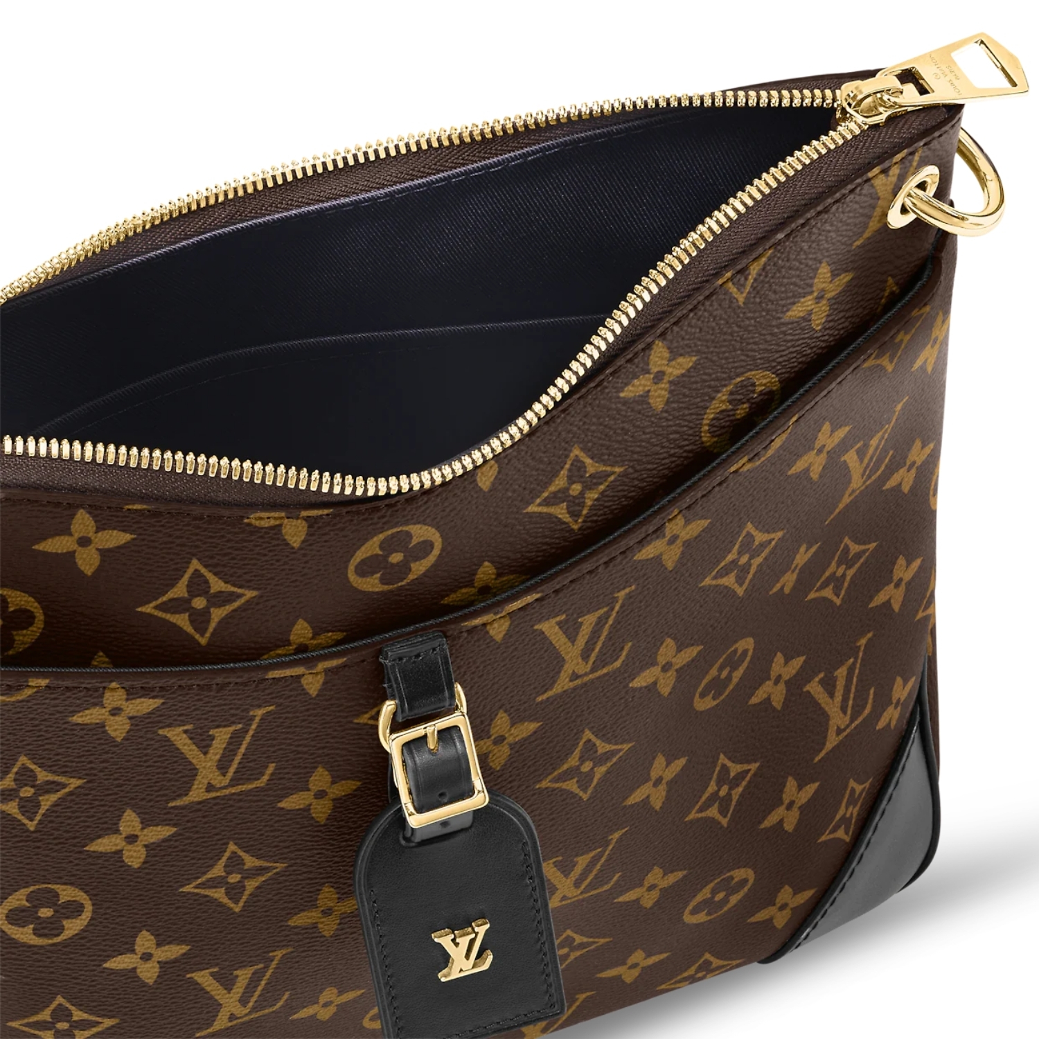 L0vis Vvtt0n Odeon MM Monogram Canvas Black For Women 12.2in/31cm M45352