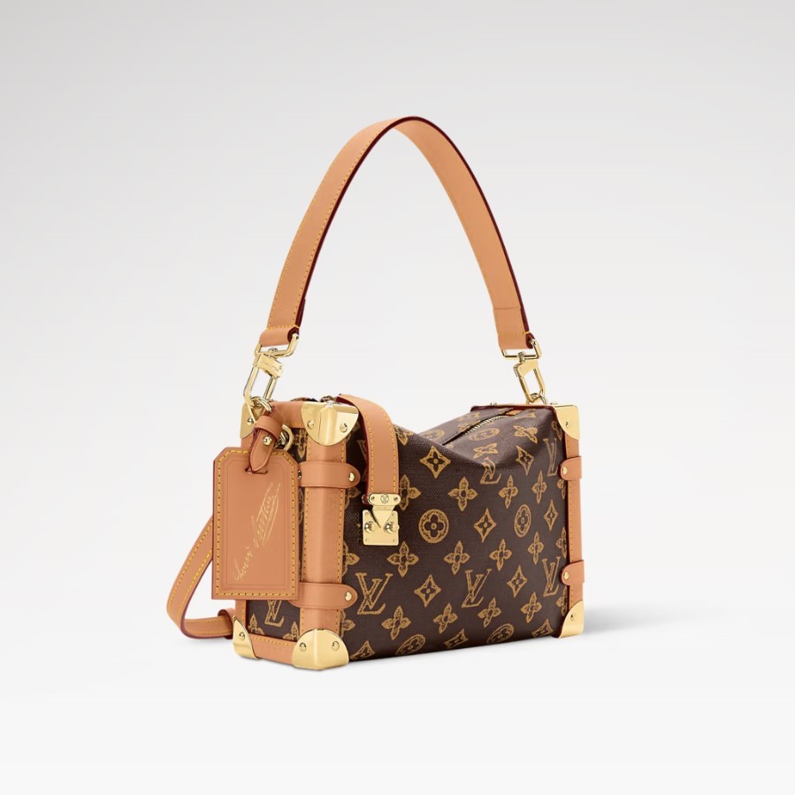 L0vis Vvtt0n Side Trunk MM Monogram Origine Ebène For Women 9.4in/24cm M27516