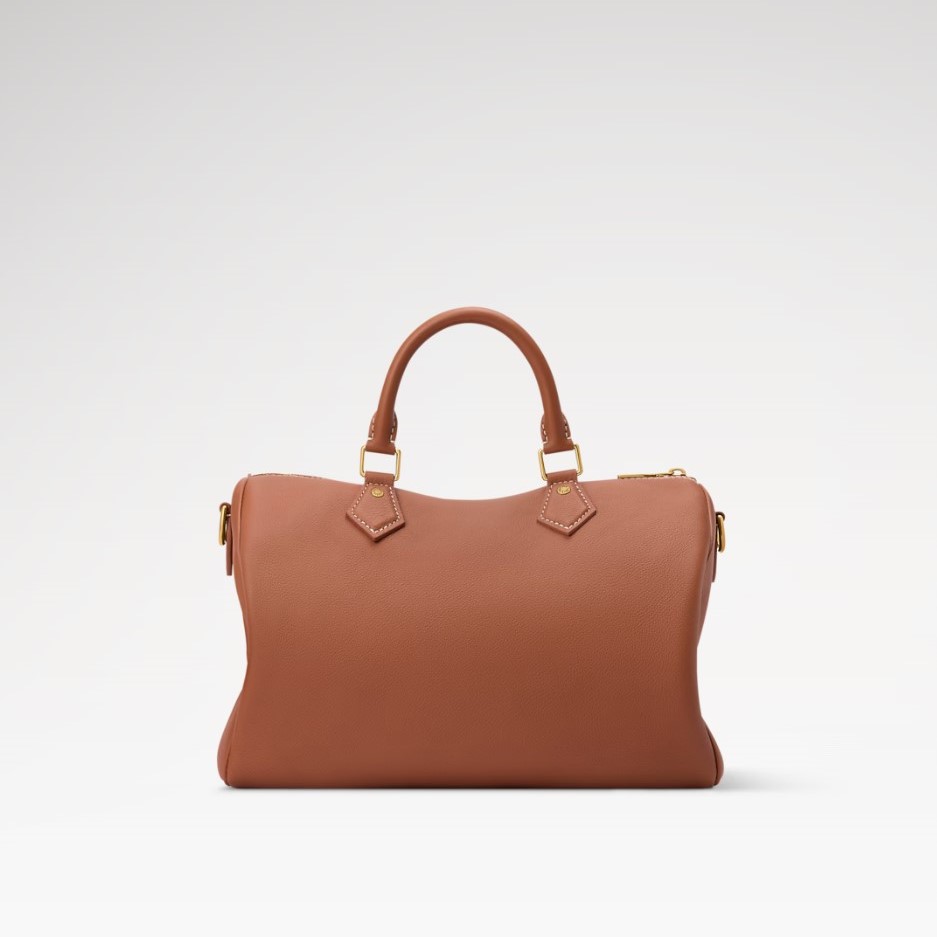 L0vis Vvtt0n Speedy Soft 30 Low Key Cognac For Women 11.8in/30cm M24892