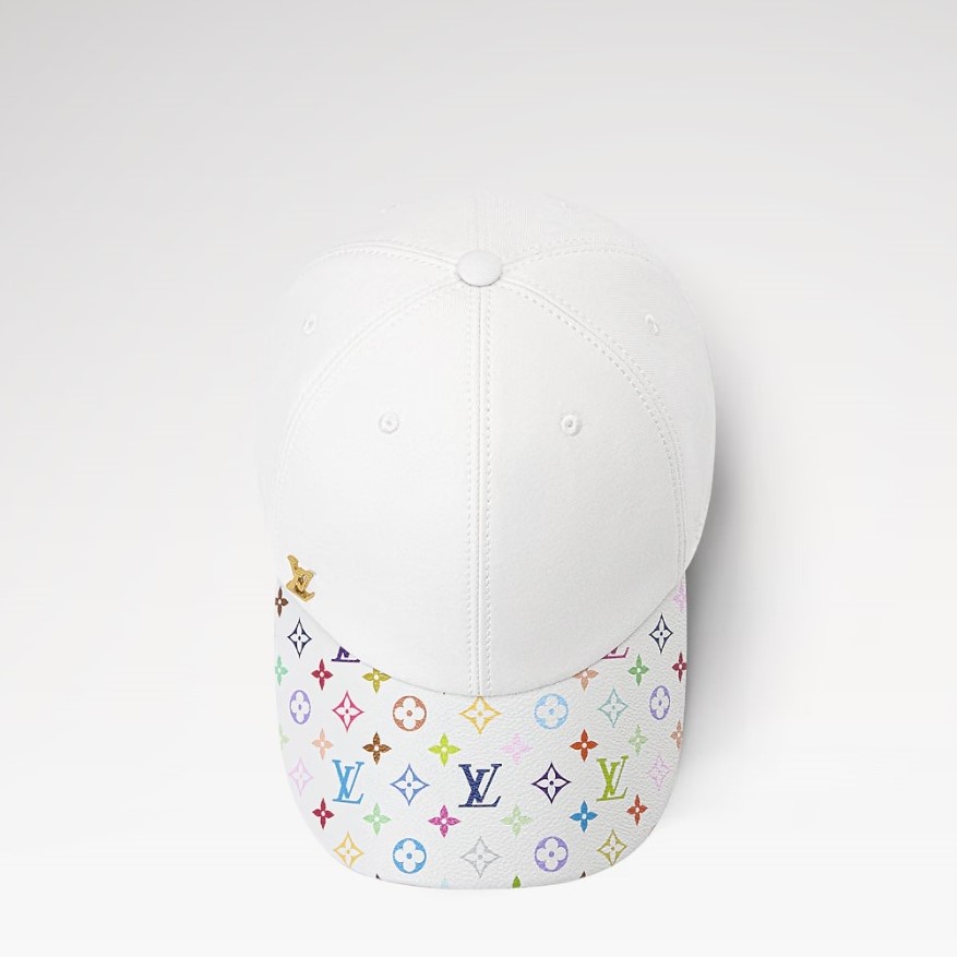 L0vis Vvtt0n LV x TM LV Get Ready Cap White For Women M5458L