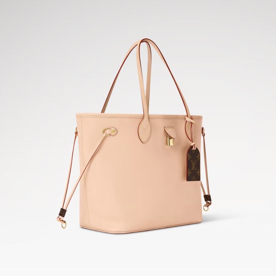 L0vis Vvtt0n Neverfull MM Tote Bag 12.2in/ 31cm Beige Gold Hardware For Women M27635