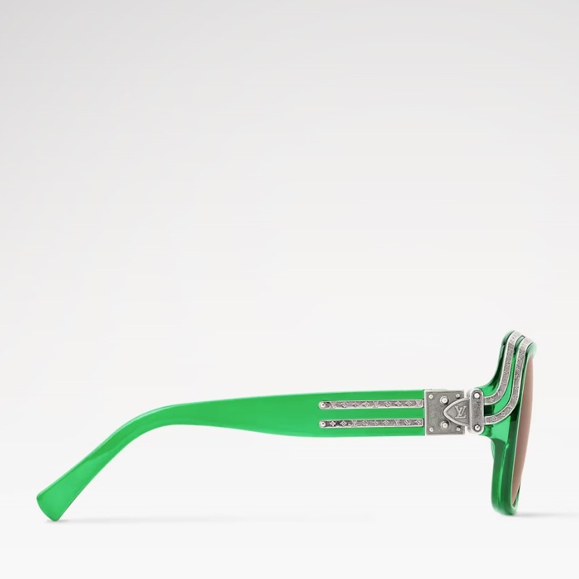 L0vis Vvtt0n 1.0 Millionaires Sunglasses Green For Men Z3020W
