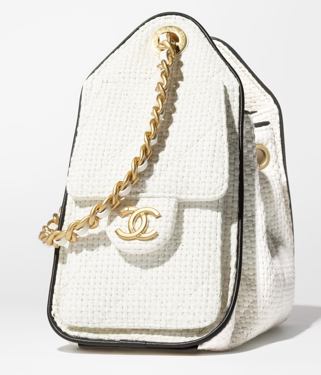 Ch**el 25 Mini Handbag 8.7in/ 22cm White Gold Hardware For Women AS5631-B23519-U7616