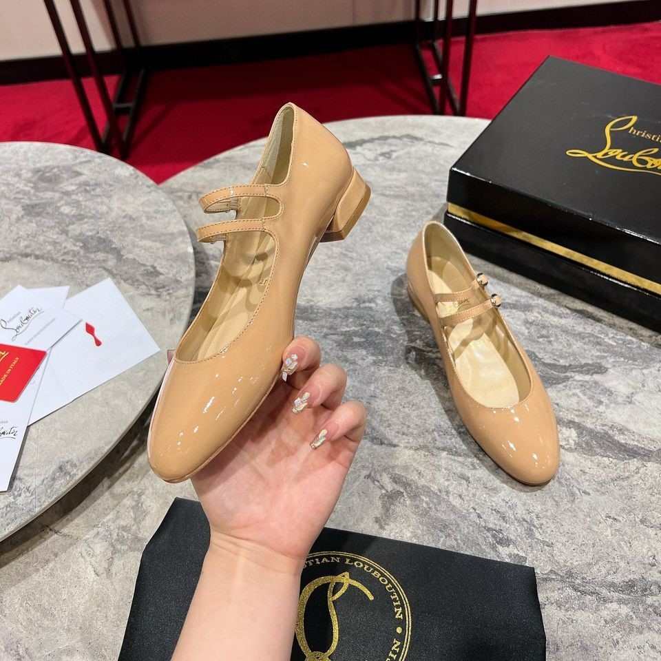 Chr1st1an Louboutin Sweet Jane Strass Nude 1 For Women 3240418N247