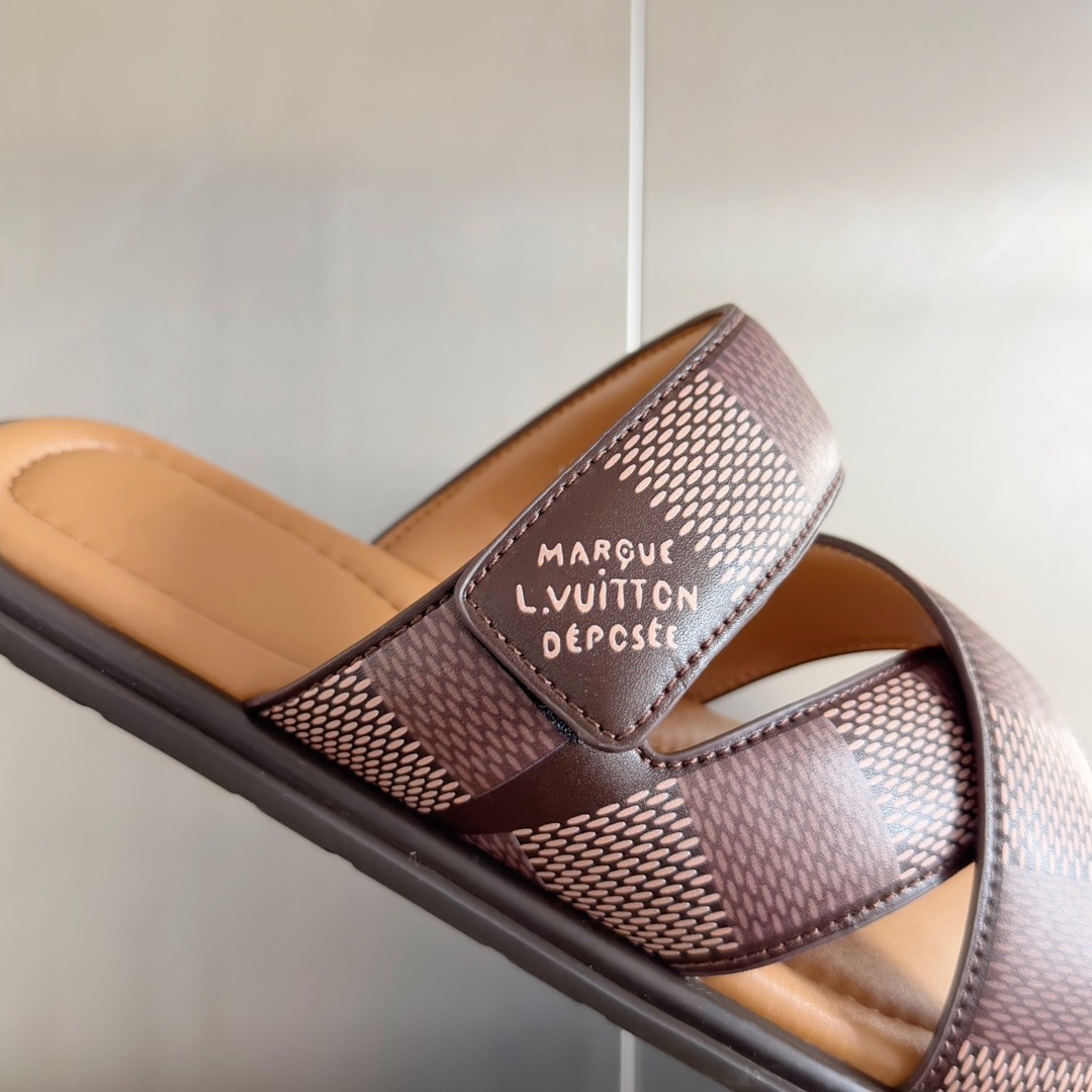 L0vis Vvtt0n LV Venice Mule Ebene For Men 1ACRJH