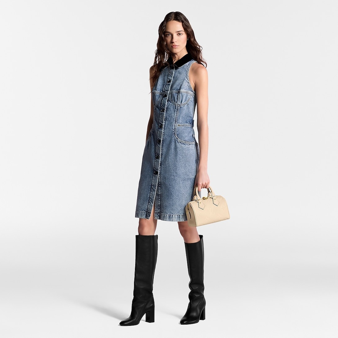 L0vis Vvtt0n Speedy Bandouliere 20 Beige For Women‎ 8.1in/20.5cm M58954