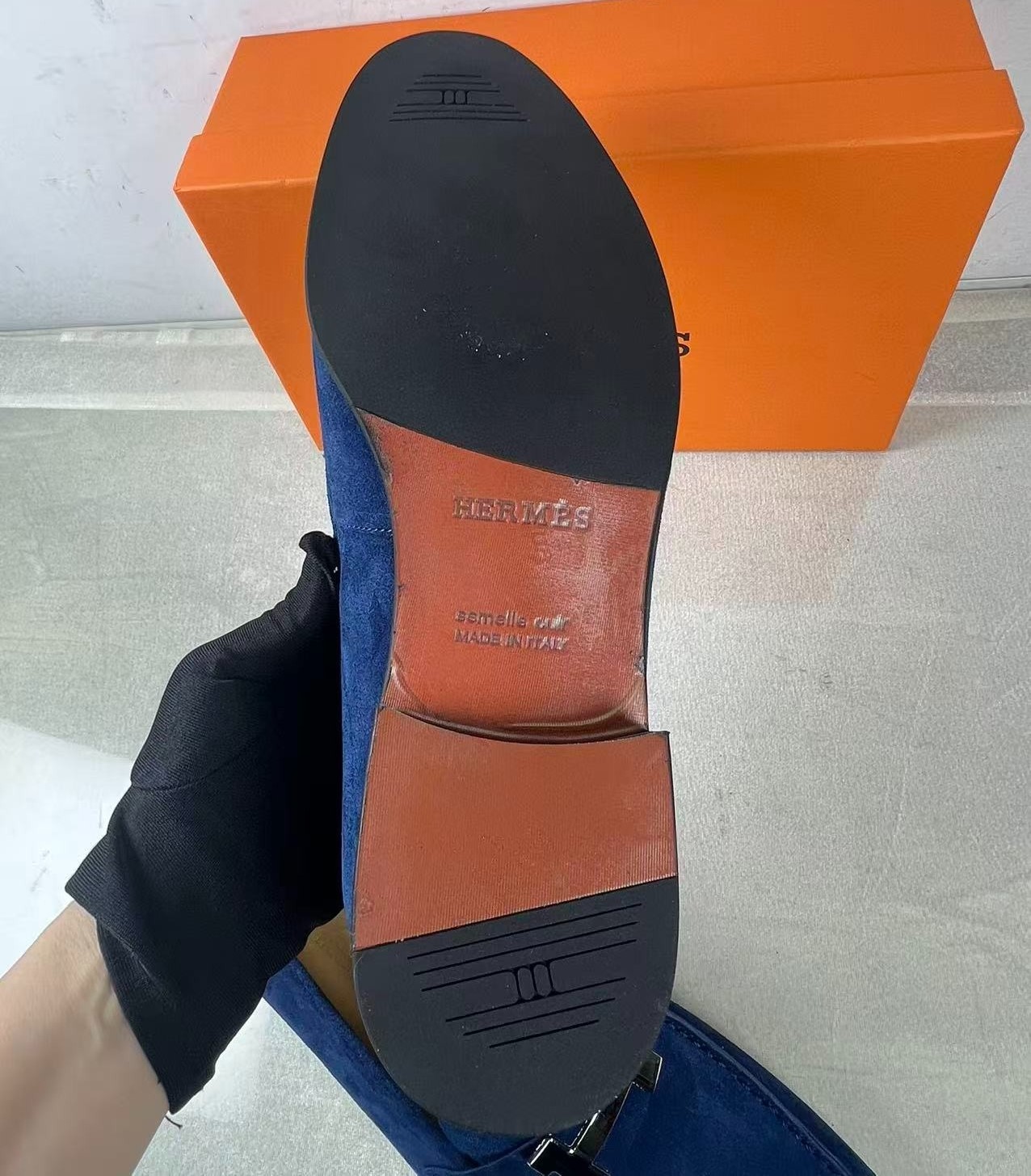 H**me5 Paris Loafer Blue Ocean For Men – H251855ZAV9390