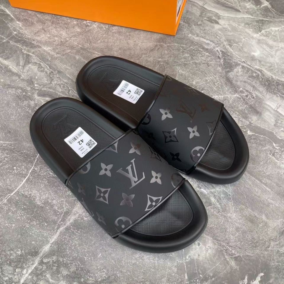 L0vis Vvtt0n Waterfront Mule Black For Men