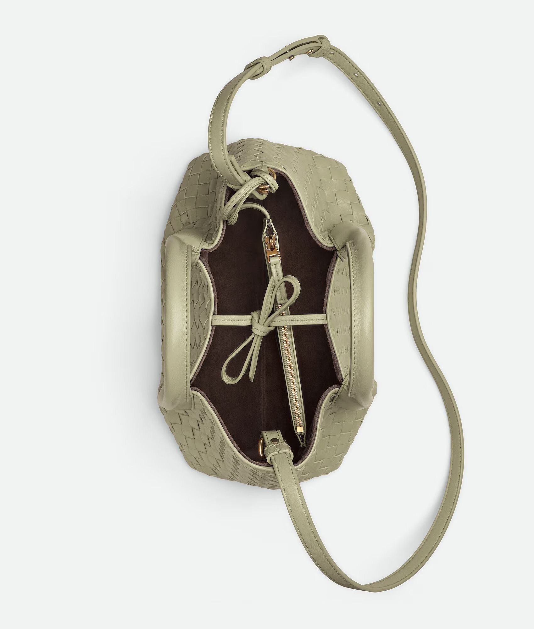 [True-to-ORIGINAL] B0tt*ga Ven*ta Small Pinacoteca Travertine For Women 24cm/9.4in – 819004V5AG13055