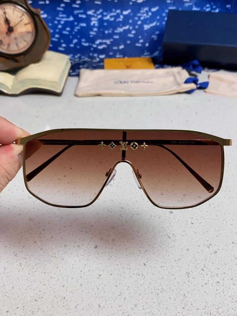 L0vis Vvtt0n LV Golden Mask Sunglasses Brown Z1717U