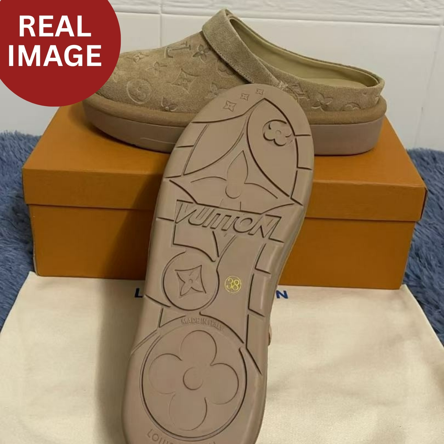 L0vis Vvtt0n Aspen Platform Clog Beige For Women