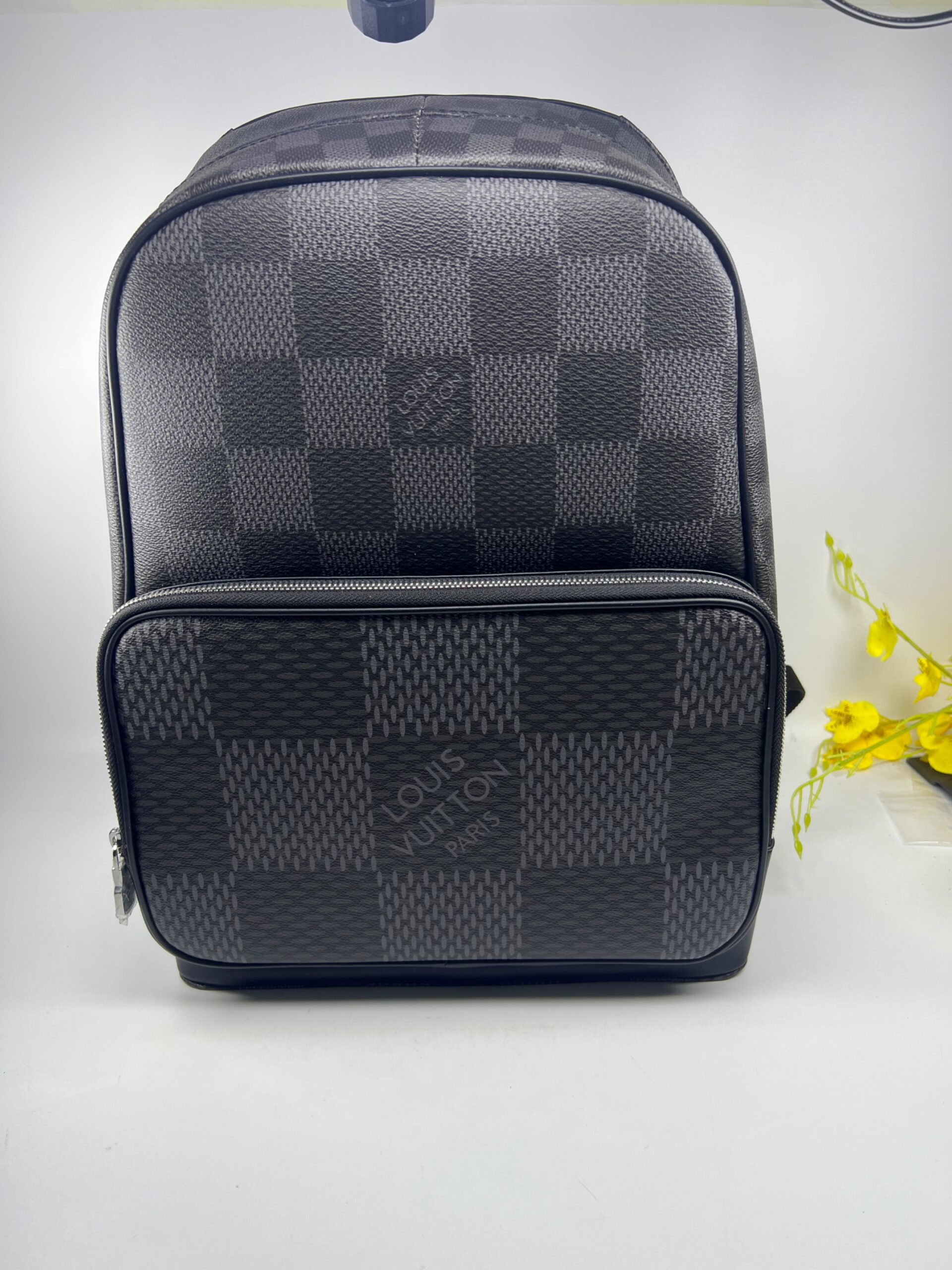 L0vis Vvtt0n Campus Backpack Damier Graphite 3D Canvas Grey For Men, Men’s Bags 39cm LV N50009