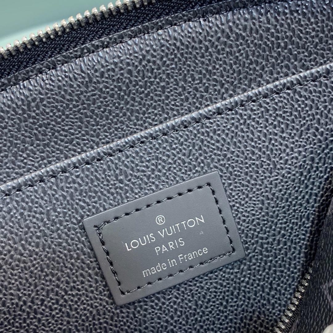 L0vis Vvtt0n Cosmetic Pouch PM Monogram Eclipse Canvas For Women, Women’s Bags 7.5in/19cm LV