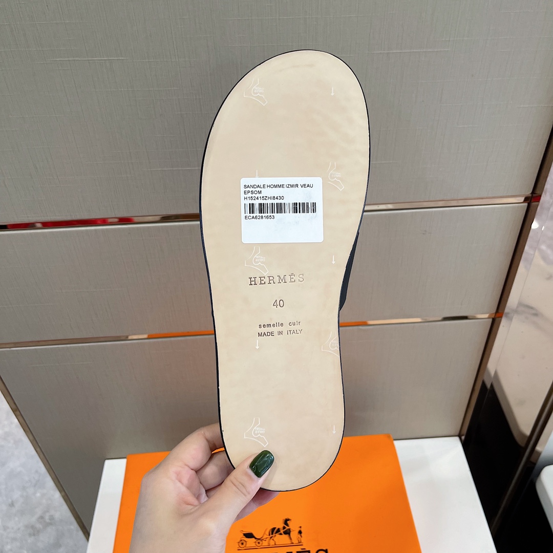 H**me5 Izmir Sandal Black For Men