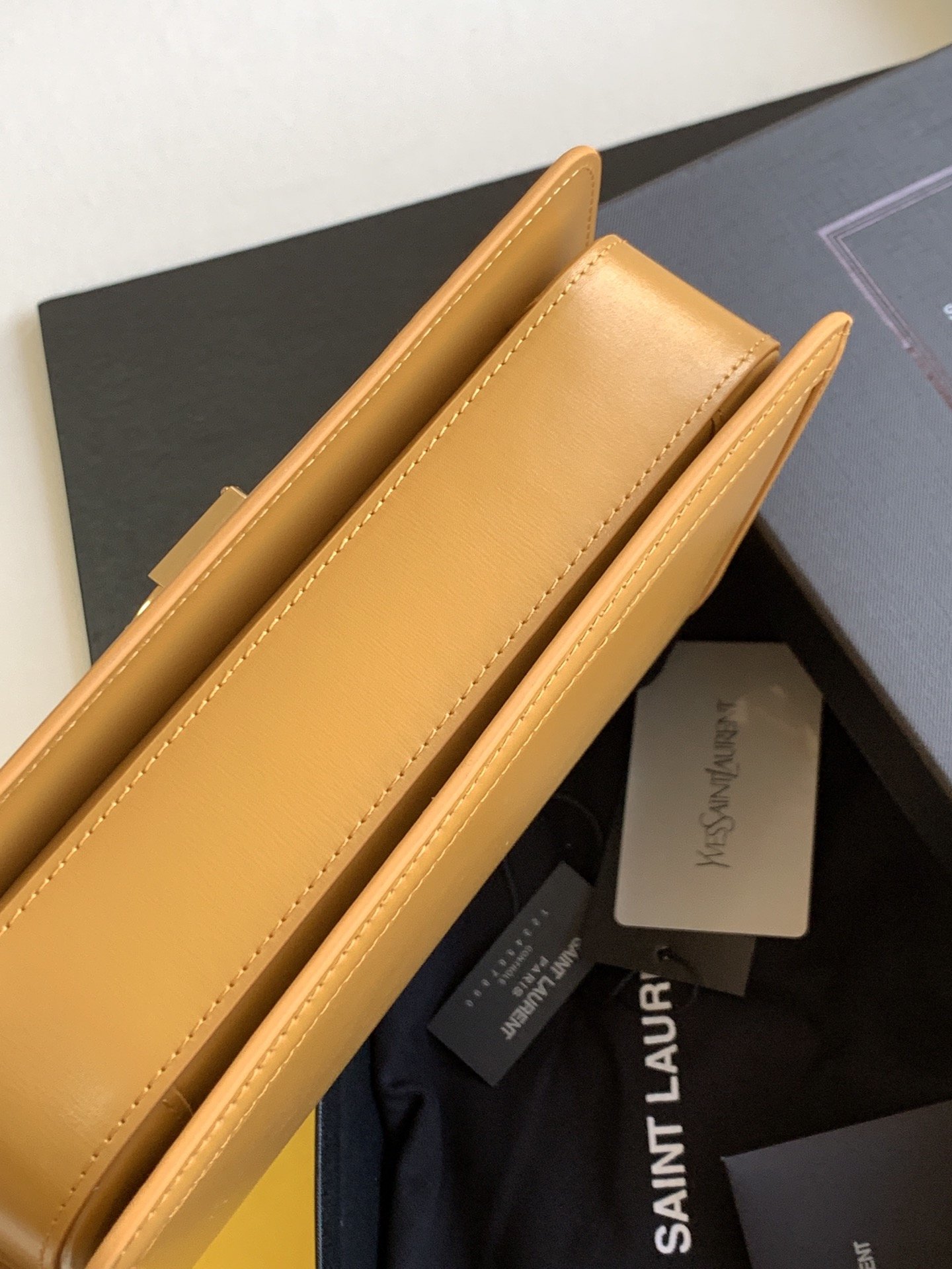 Sa1nt Lau*nt Solferino Medium Satchel Bag In Box Brown For Women 9in/23cm Y51 6343050SX0W2357