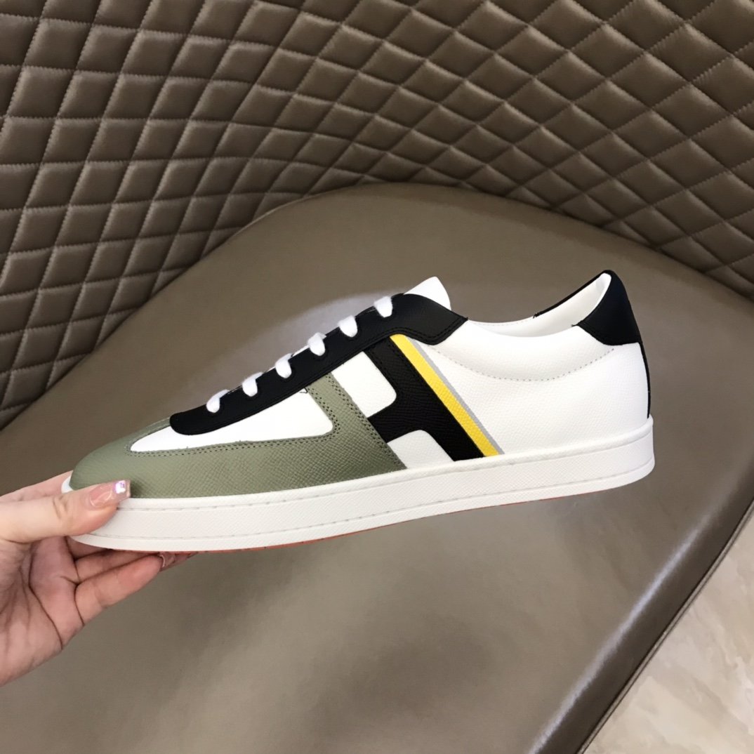 H**me5 Boomerang Sneaker White/Green/Black For Men H211861ZHLN400