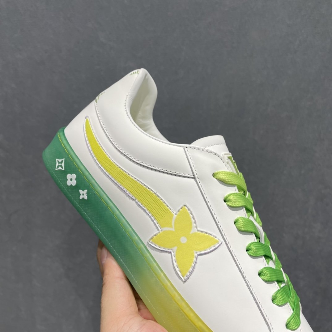 L0vis Vvtt0n Luxembourg Samothrace Sneaker Yellow For Men LV 1A9G2C