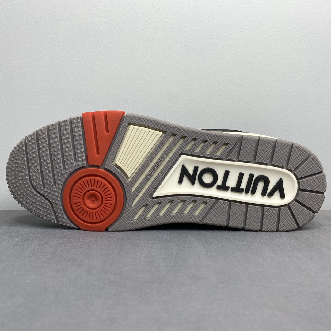 L0vis Vvtt0n Trainer Sneaker Mix Of Materials Black For Men LV