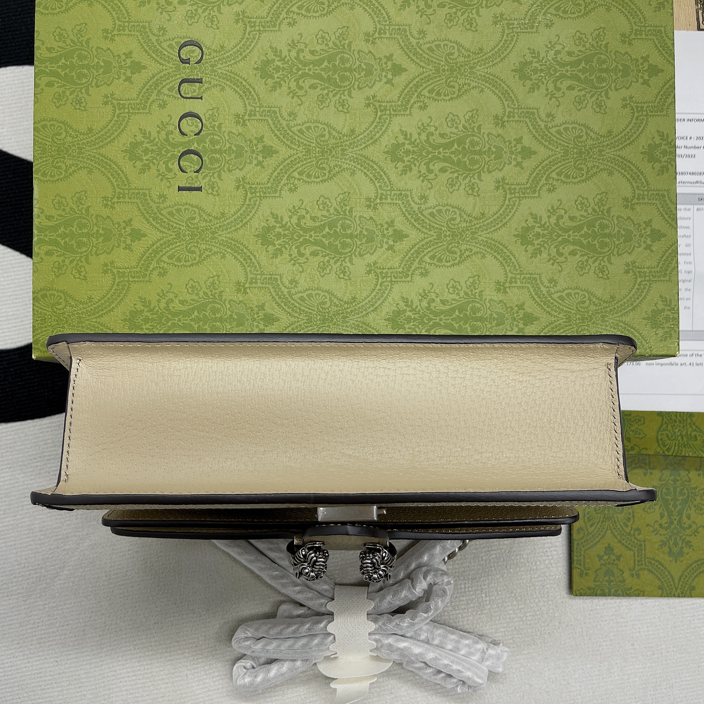 Gvc*1 Dionysus Small GG Bag Beige For Women, Women’s Bags 10in/25cm GG 499623 UULBN 9683