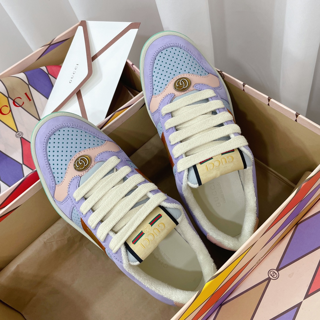 Gvc*1 Women’s Screener Sneaker Light Blue For Women GG