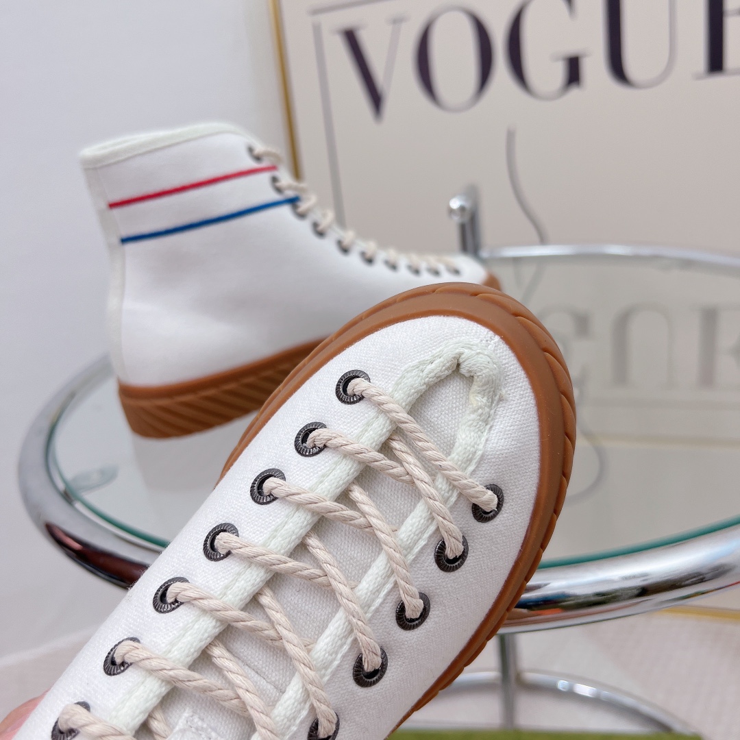 Gvc*1 Women’s Interlocking G High-Top Sneaker White For Women GG