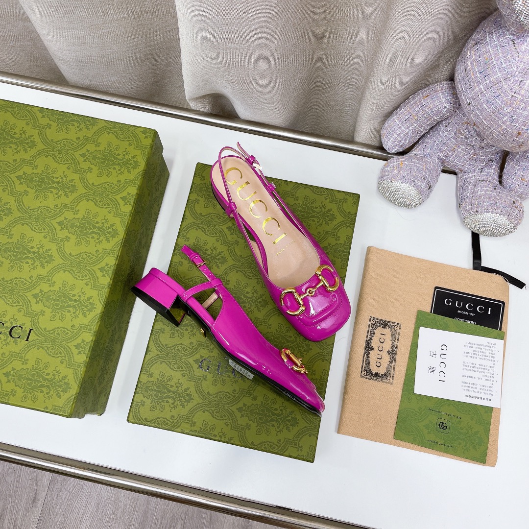 Gvc*1 Women’s Slingback With Horsebit Dark Pink For Women GG