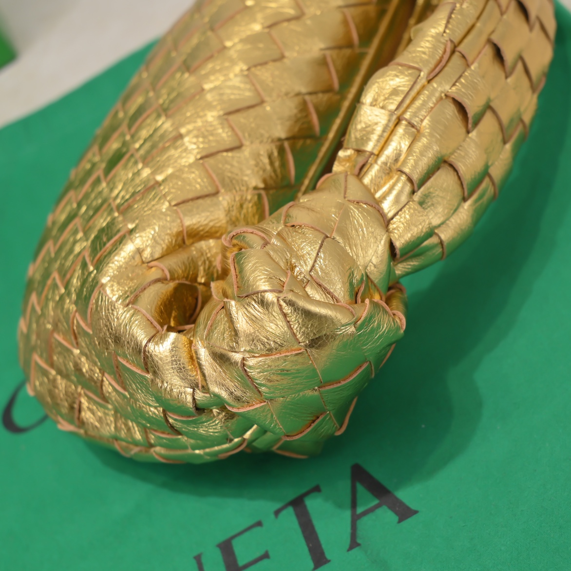 B0tt*ga Ven*ta Mini Jodie Yellow, For Women, Women’s Bags 11in/28cm