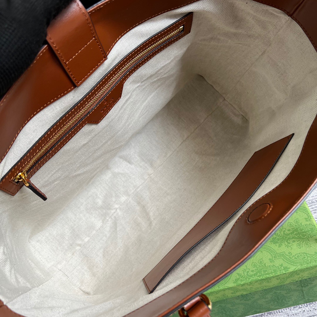 Gvc*1 GG Medium Tote Brown For Women, Women’s Bags 15in/38cm GG 631685 UM8IG 2546