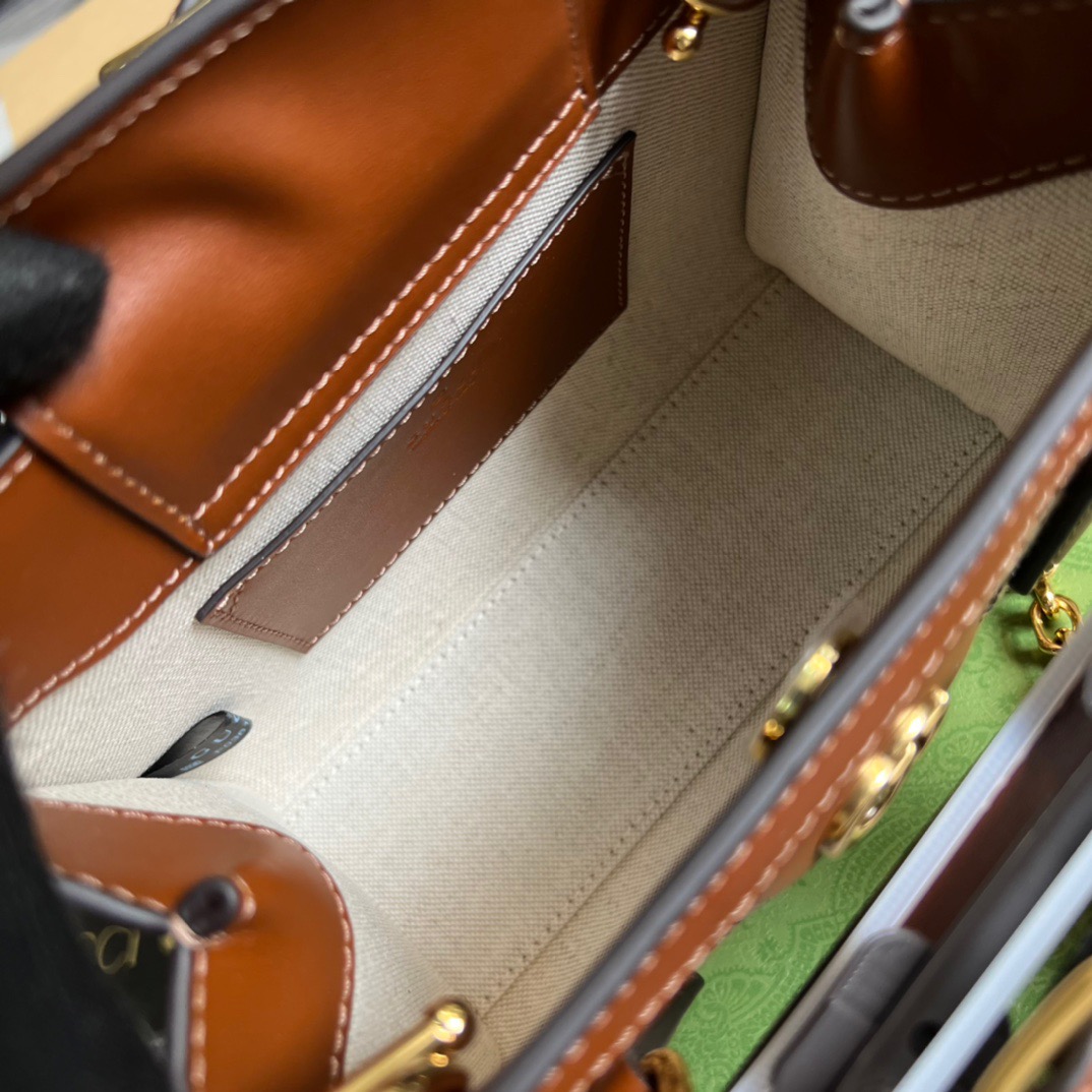 Gvc*1 Diana Mini Tote Bag Beige For Women, Women’s Bags 7.9in/20cm GG