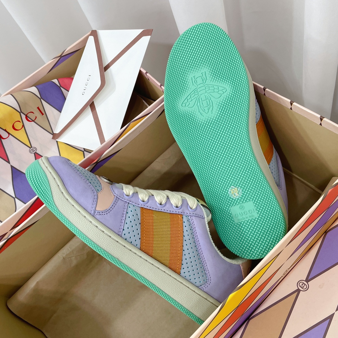 Gvc*1 Women’s Screener Sneaker Light Blue For Women GG