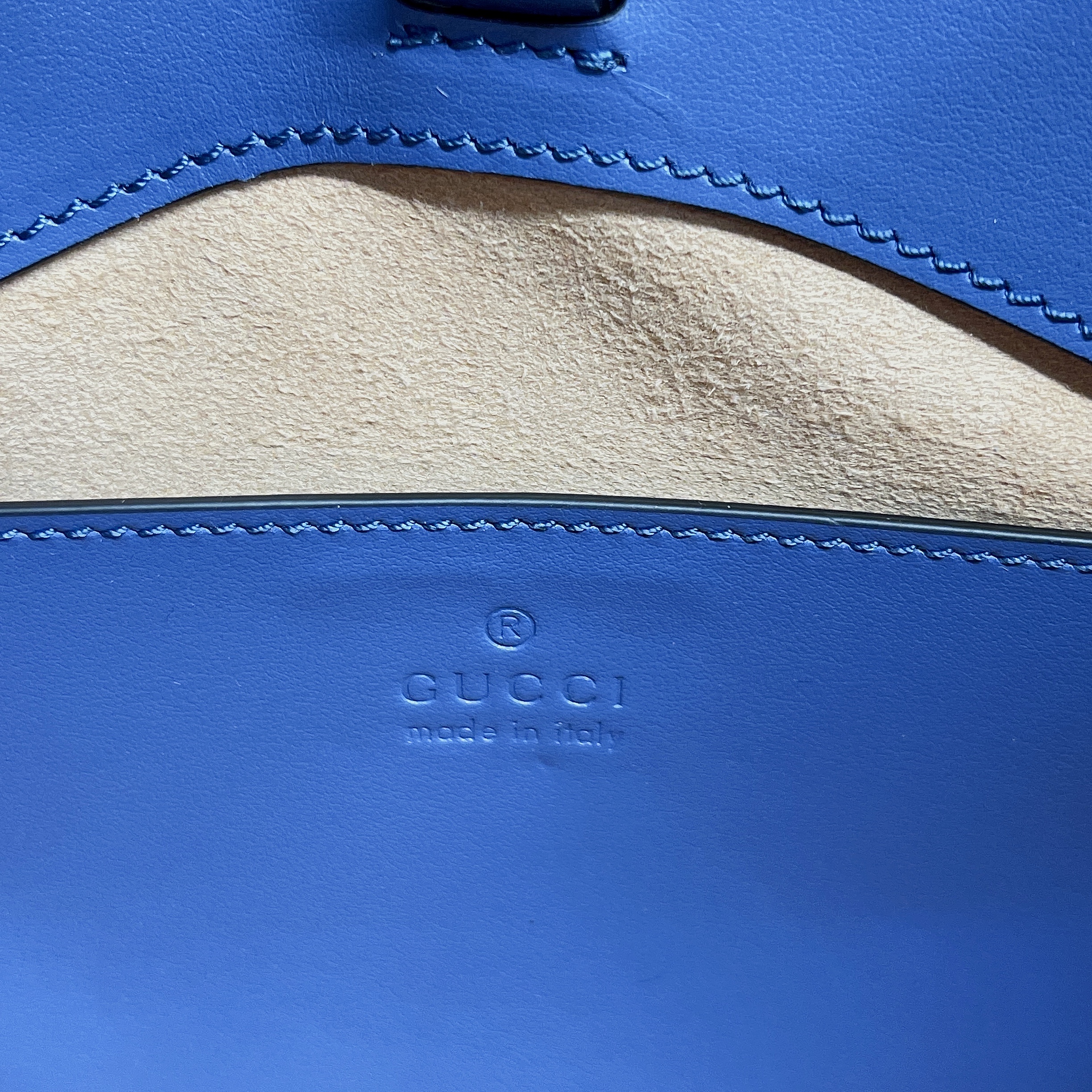 [True-to-ORIGINAL] Gvc*1 Marmont Small Matelasse Tote Blue For Women, Women’s Bags 26.5 in/10.4cm GG ‎‎675796 UM8BF 4340