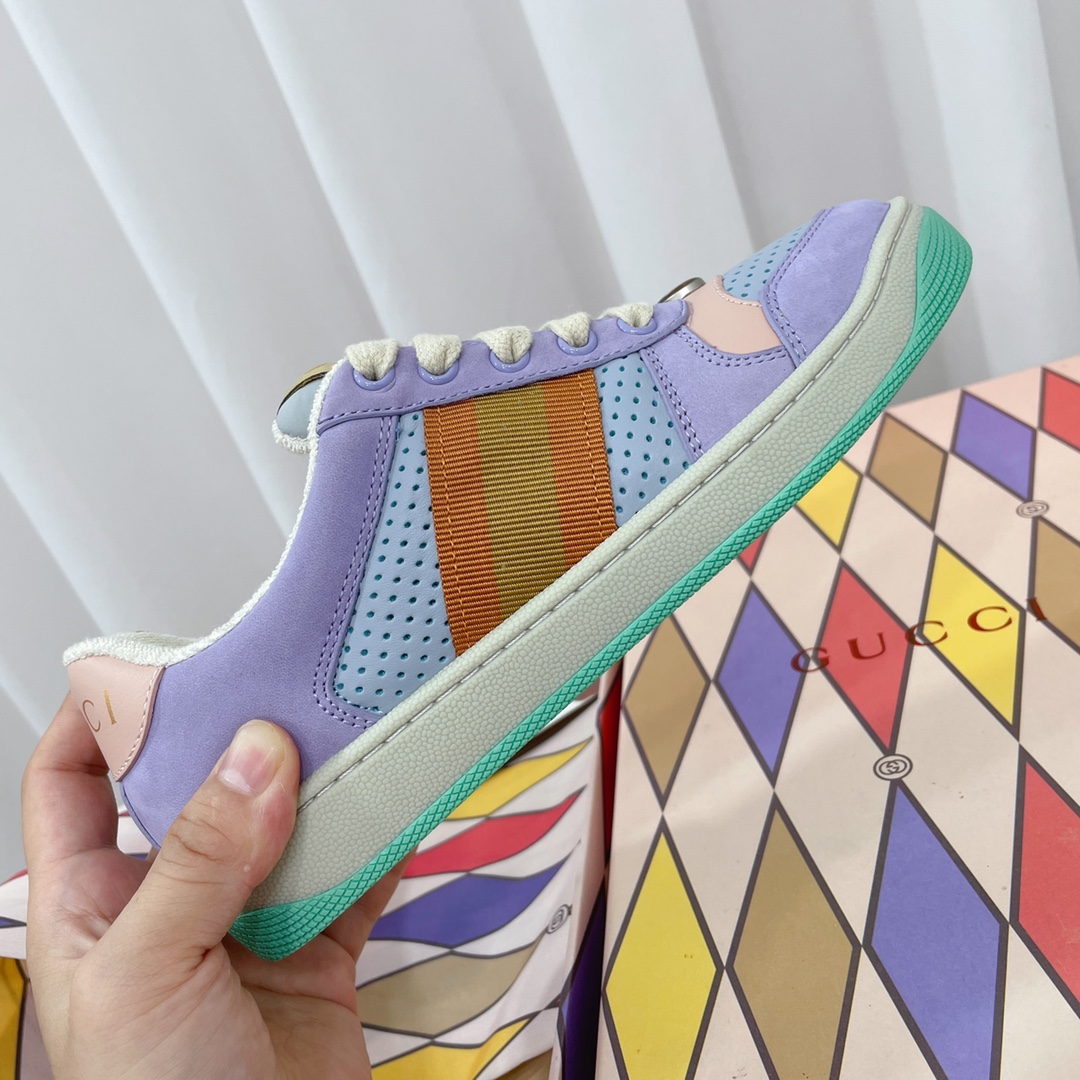 Gvc*1 Women’s Screener Sneaker Light Blue For Women GG