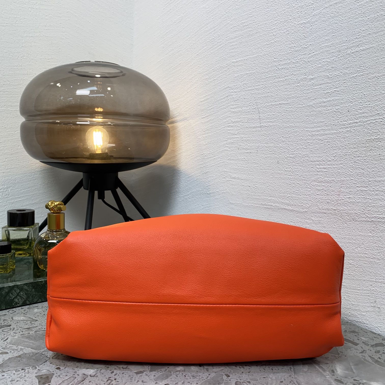 B0tt*ga Ven*ta Chain Pouch Orange, For Women, Women’s Bags 12.2in/31cm