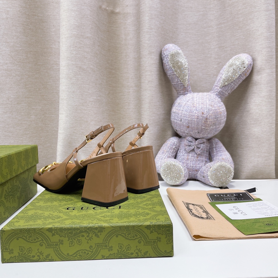 Gvc*1 Women’s Mid-Heel Slingback With Horsebit Green For Women GG