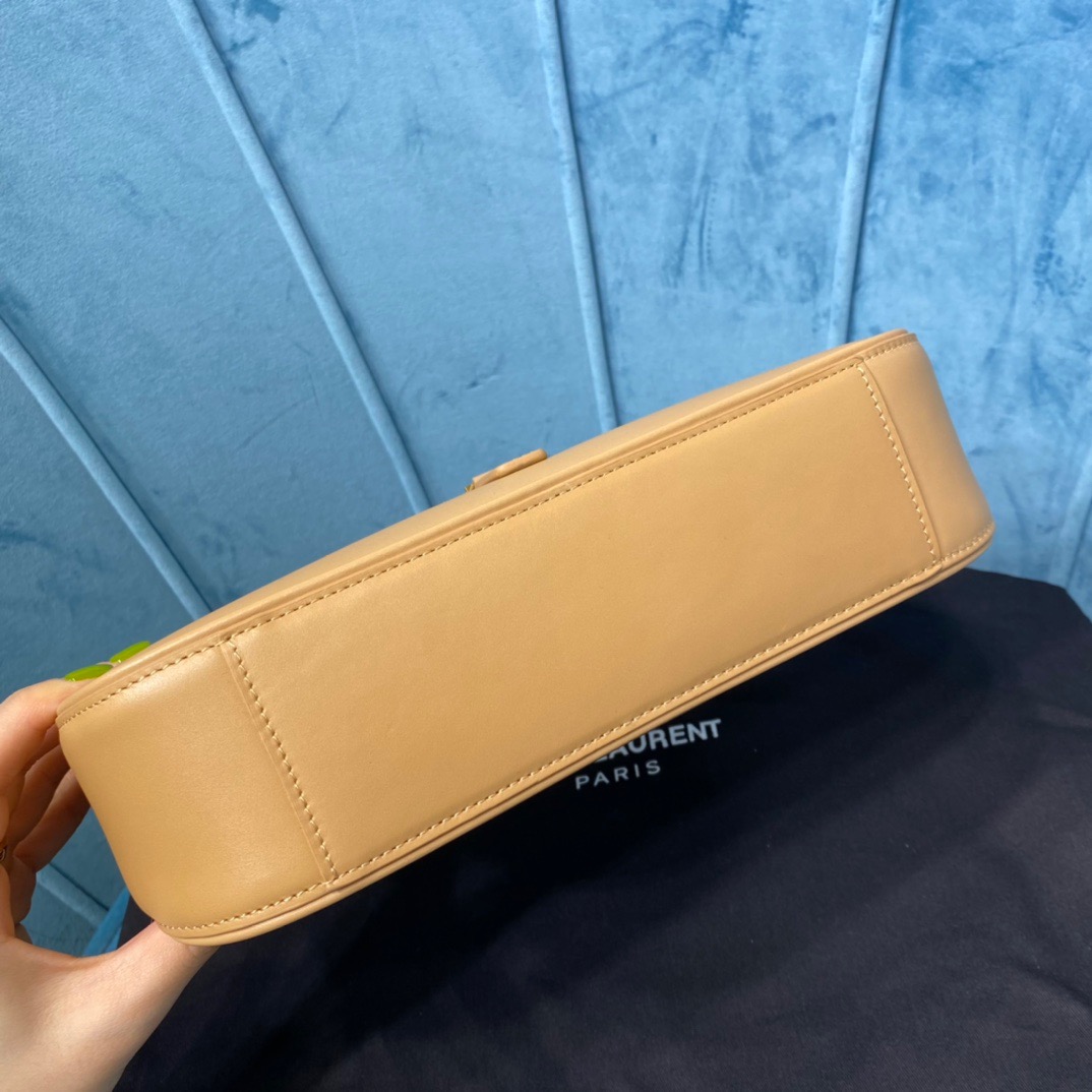 Sa1nt Lau*nt Le 5 À 7 Hobo Bag In Smooth Beige For Women 9in/23cm Y51 6572282R20W9832