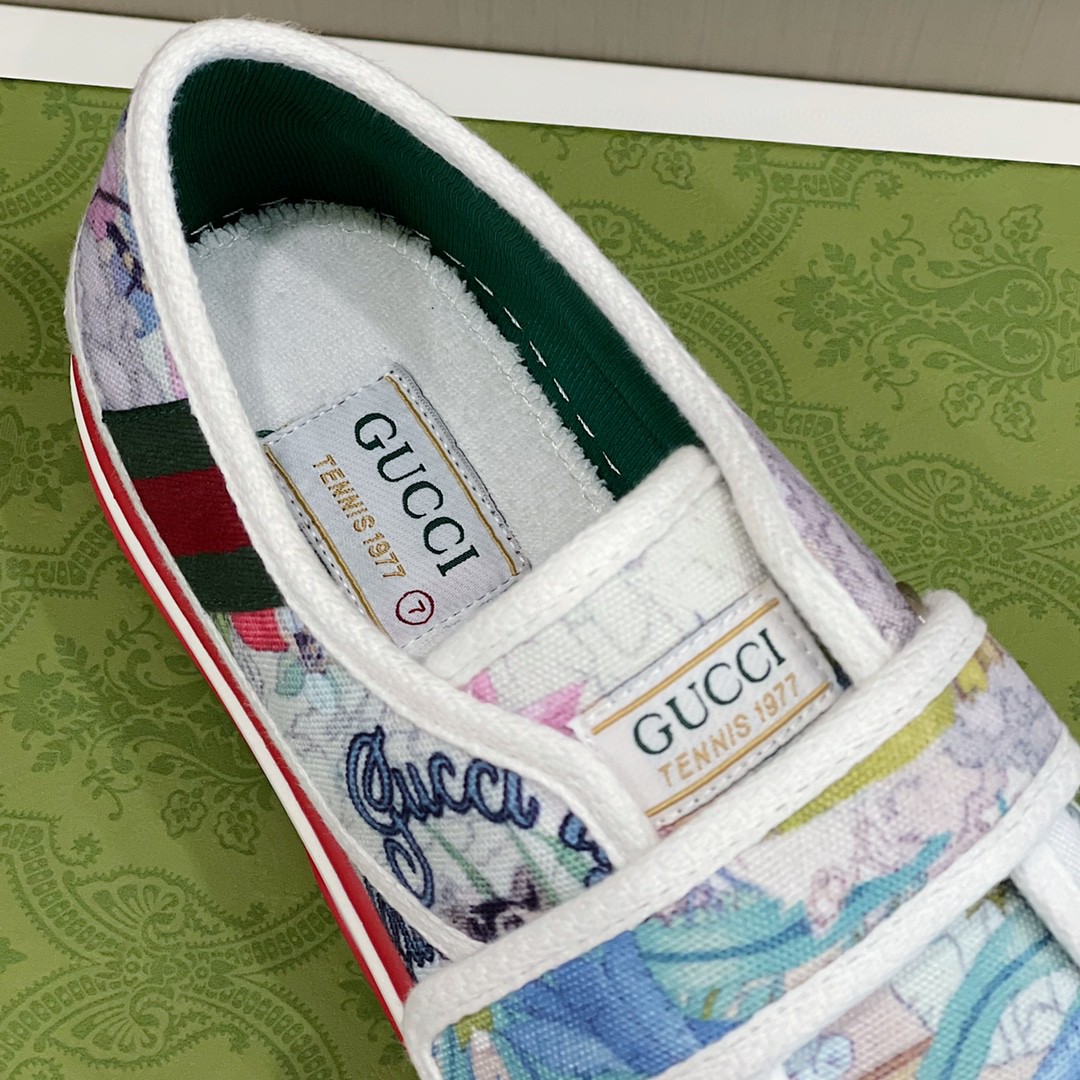 Gvc*1 Women’s Tennis 1977 Sneaker With Tiger White Blue For Women 676092