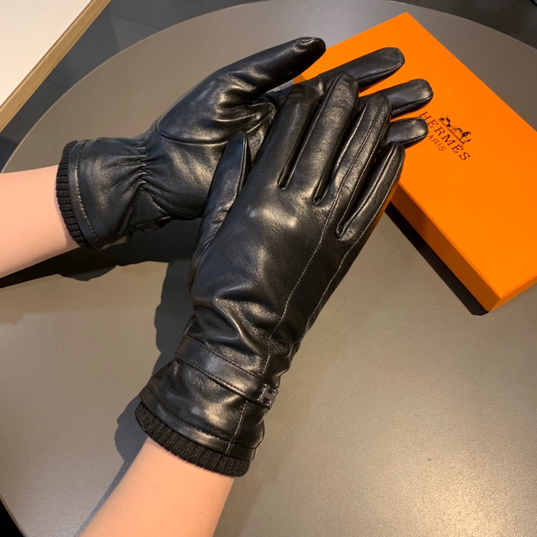 H**me5 Soya Gloves In Black