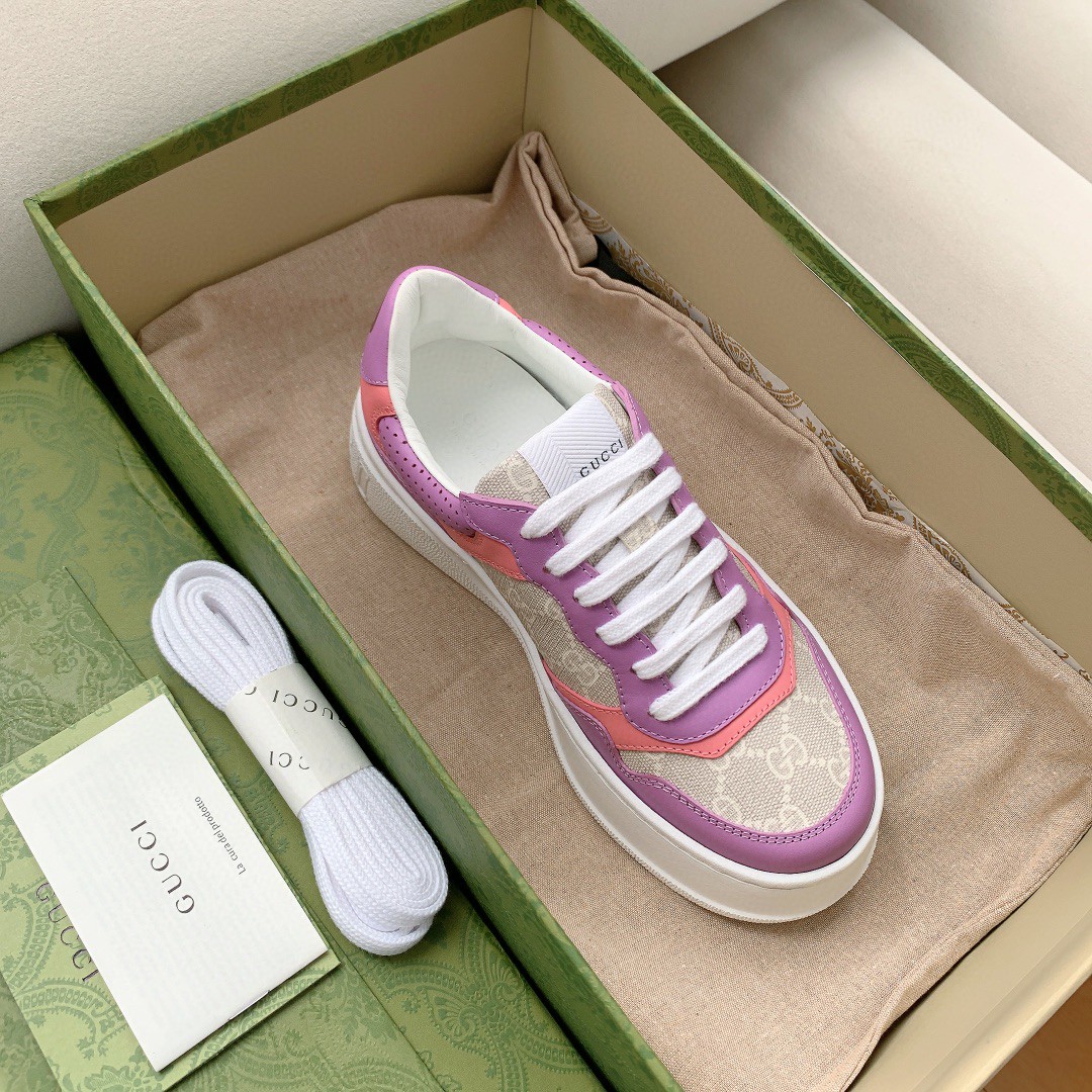 Gvc*1 Men’s GG Sneaker Pink And Purple Svp*me For Men ‎‎670408 UPG90 5471