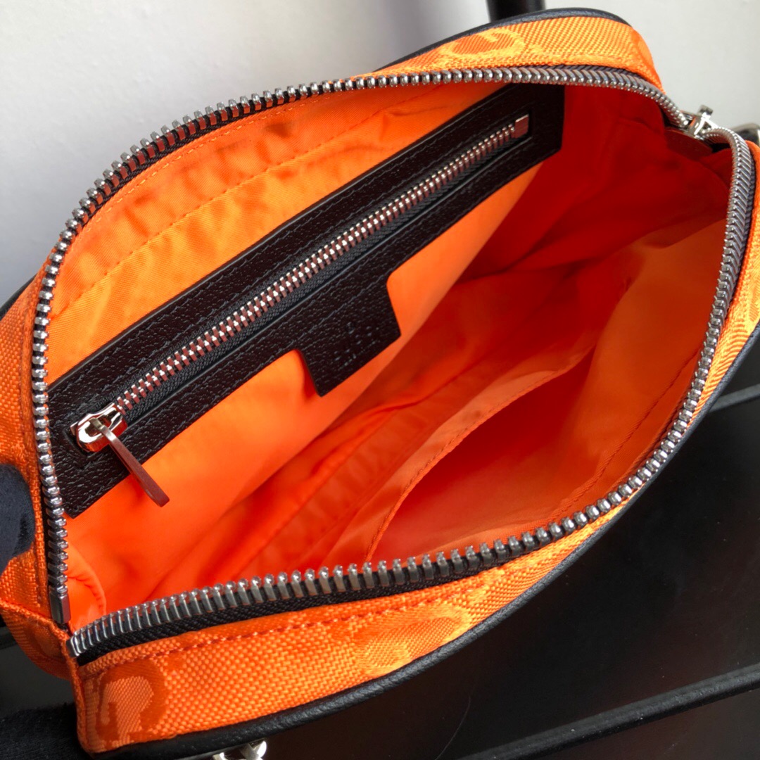 Gvc*1 Gvc*1 Off The Grid Belt Bag Orange GG ECONYL® For Men 9.5in/24cm GG